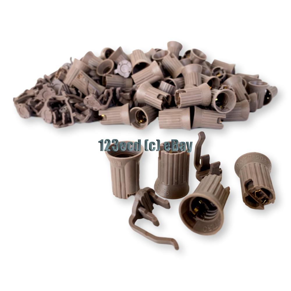 Brown Spt1 Wire - C7 C9 Replacement Sockets - Spt1 Zip plugs - Picture 3 of 10