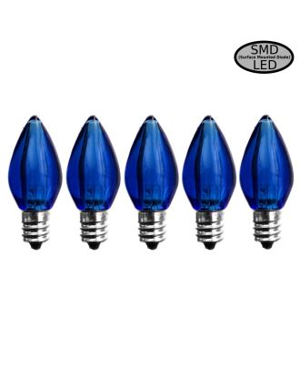 Blue C7 Transparent LED smooth finish