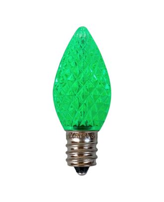 Green C7 LED replacement bulb