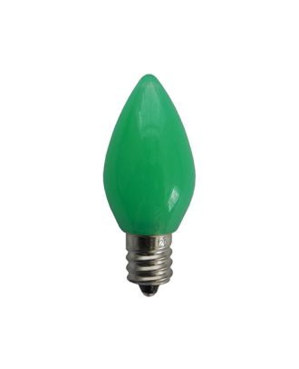 C7 Opaque Green Retro LED Bulb