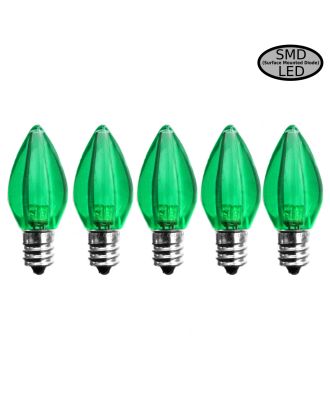Green C7 Transparent LED smooth finish