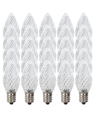 Pure White C7 LED replacement bulbs Box of 25