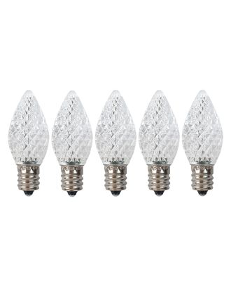 Pure White C7 LED replacement bulbs Pack of 5