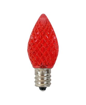 Red C7 LED replacement bulb
