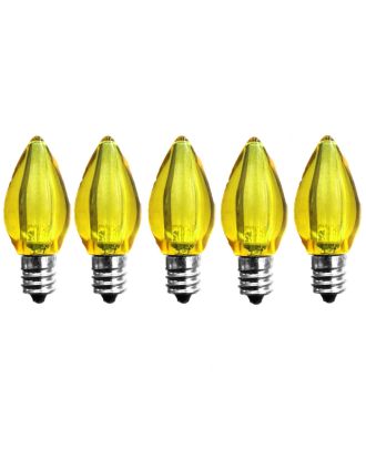 Yellow C7 LED smooth finish