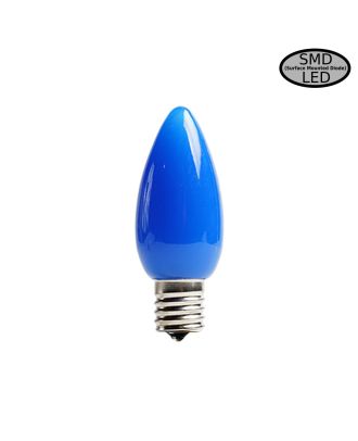 C9 Opaque Blue Retro SMD LED Bulb