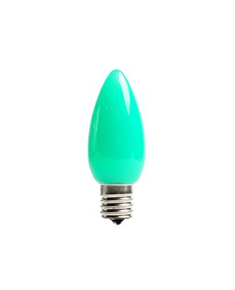 C9 Opaque Green Retro LED Bulb