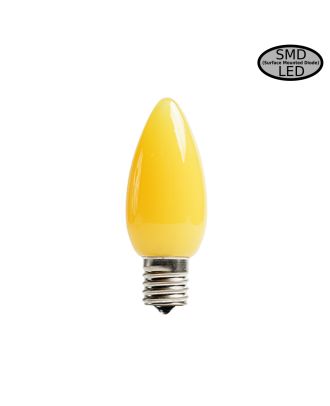 C9 Opaque Yellow Retro SMD LED Bulb