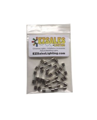 8a-125v replacement fuses for christmas lights (20) pack