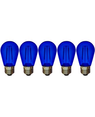 dark blue s14 shatterproof bulbs 5pk