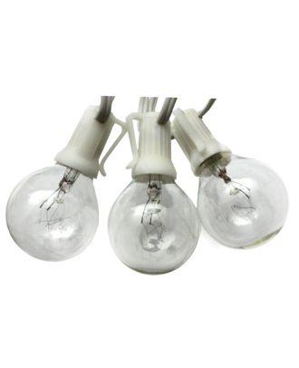 white globe wedding lights