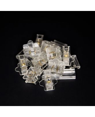 10 clear Spt-1 female plug
