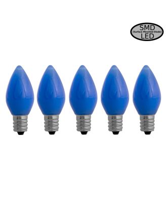 C7 Opaque Blue SMD Bulbs - Pack of 5