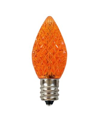 Orange C7 LED replacement bulb