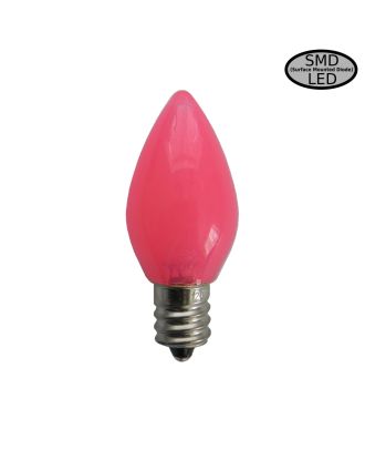  C7 Opaque Pink SMD Bulb