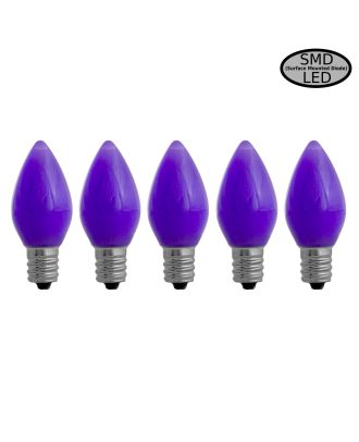 C7 Opaque Purple SMD Bulbs - Pack of 5