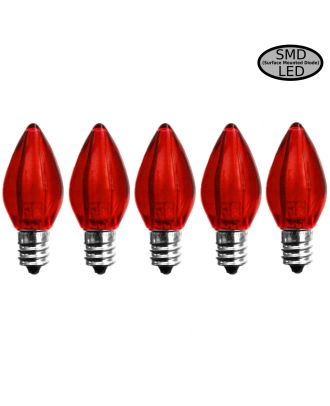 Red C7 Transparent LED smooth finish