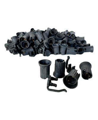 C7 Black Sockets SPT-1 100 pcs