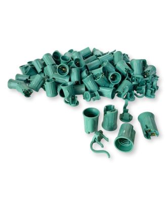 C7 green Sockets SPT-2 100 pcs