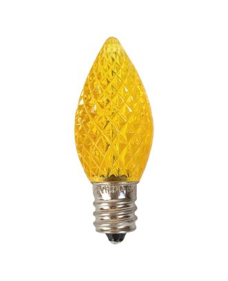 Yellow C7 LED replacement bulb