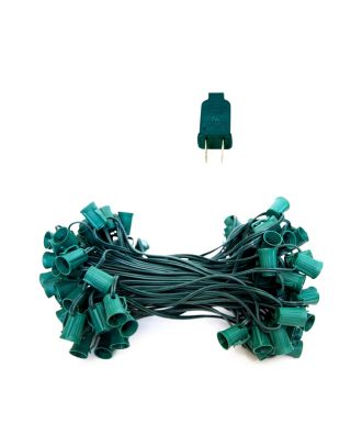Green C9 100 ft Light String SPT-1