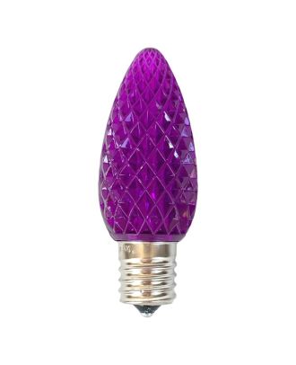 Purple C9 LED replacement bulb