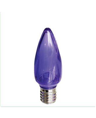 C9 purple Smooth finish LED bulb