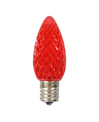 Red C9 LED replacement bulb
