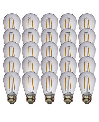 warm white s14 shatterproof bulbs 25pk