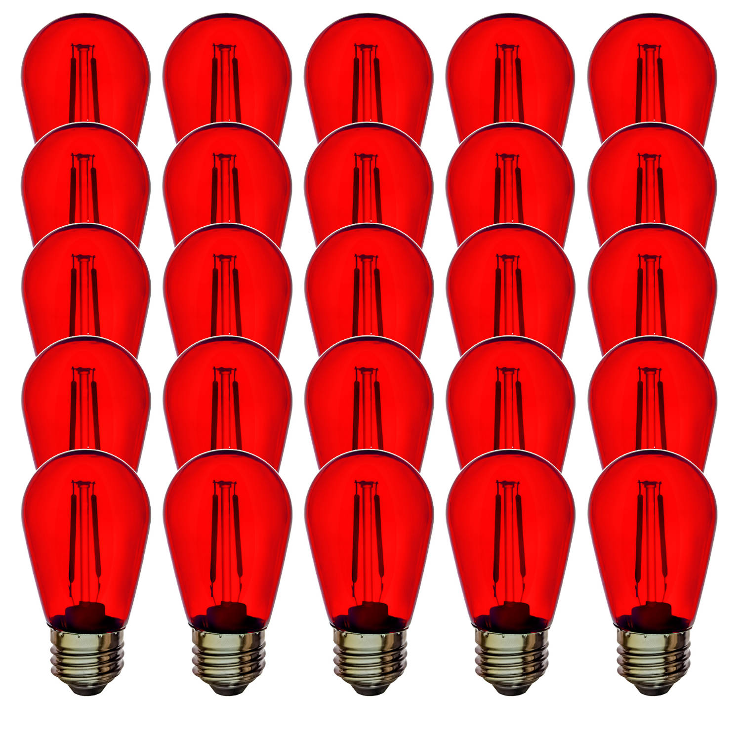 S14 Colored LED Filament Shatterproof Bulbs | eBay