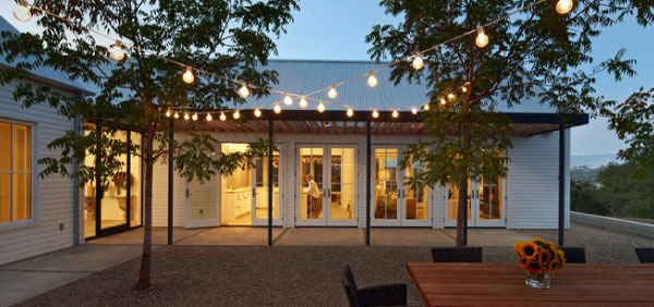 Install Commercial Patio String Lights, How To Install Hanging Lights Outdoor