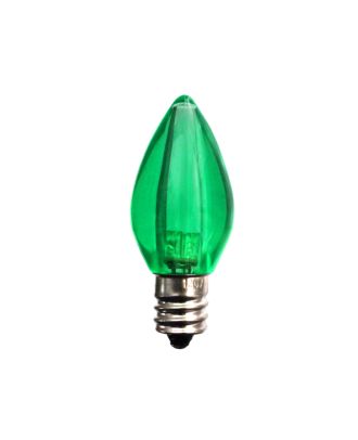 C7 Green Smooth finish LED Bulb