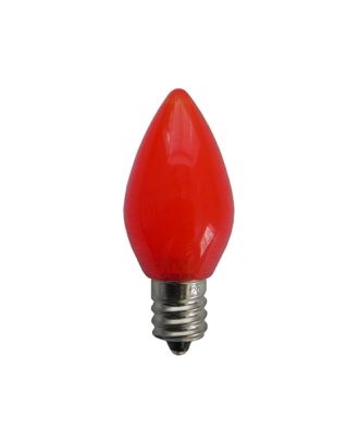C7 Opaque Red Retro LED Bulb